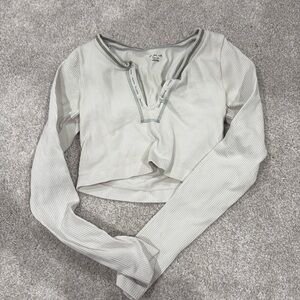 Long sleeve out from under urban top